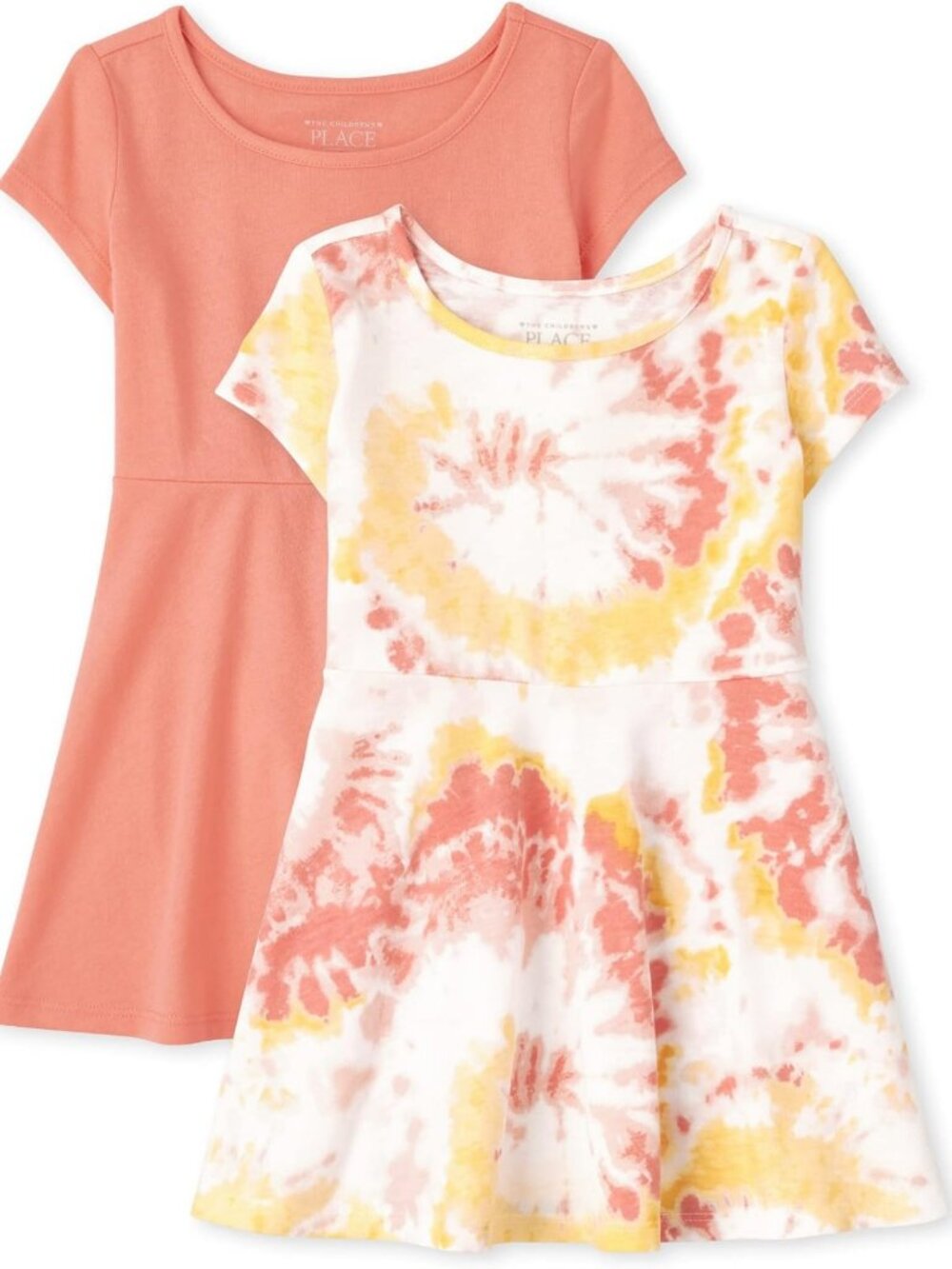 Toddler Girls Short Sleeve Fashion Dress - Cute & Comfy Summer Outfit